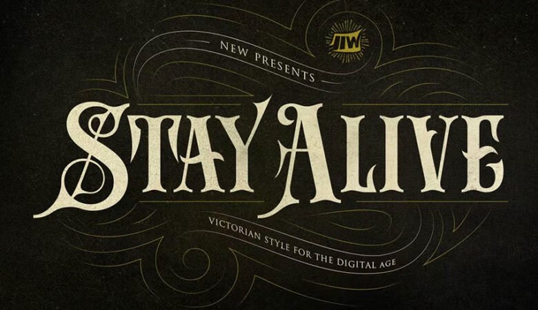 Stay Alive Font