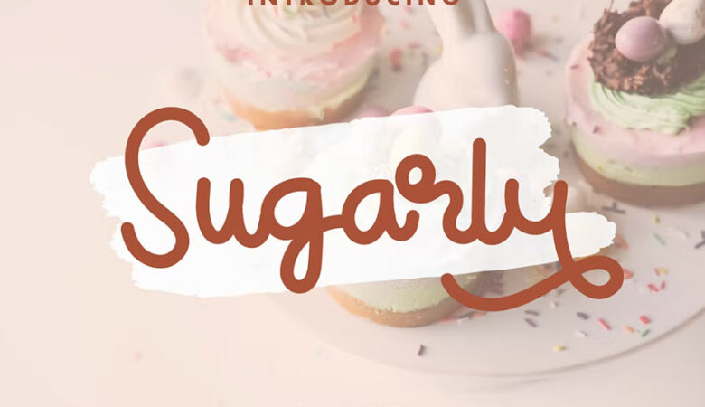 Sugarly Fancy Font