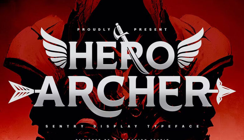 The Hero Archer Font