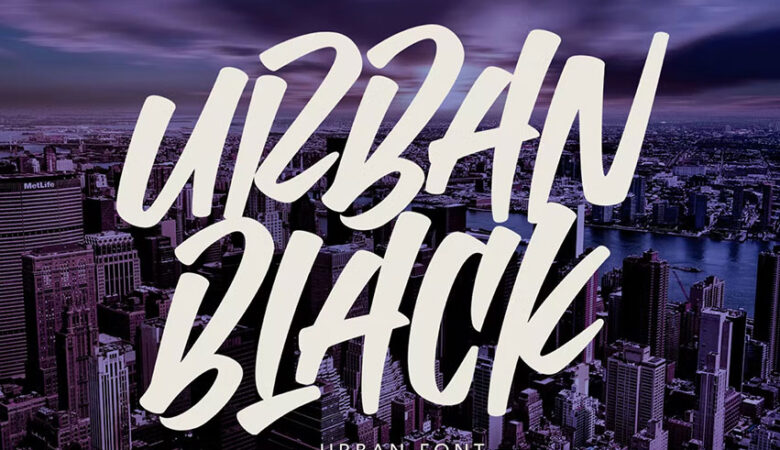 Urban Black Font