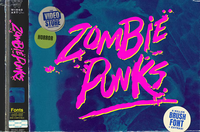 Zombie Punks Font
