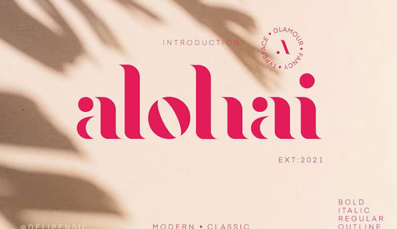 Alohai Font