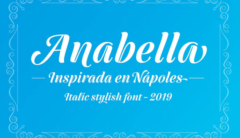 Anabella Italic Font