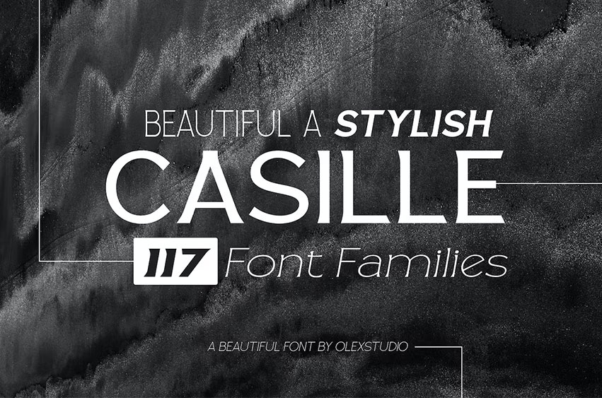 Casille Serif Families Font