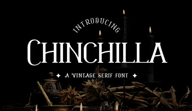 Chinchilla Vintage Font