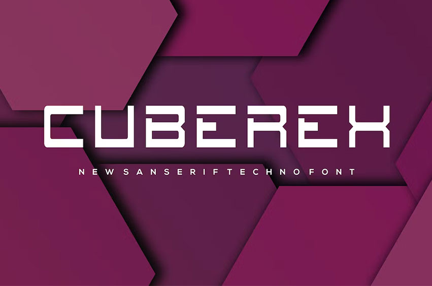 Cuberex Font