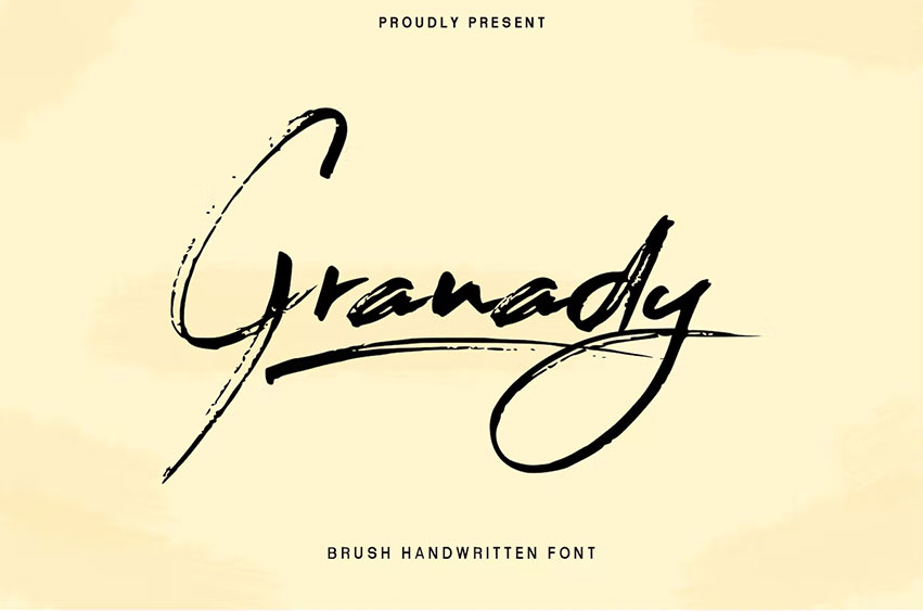Granady Brush Font