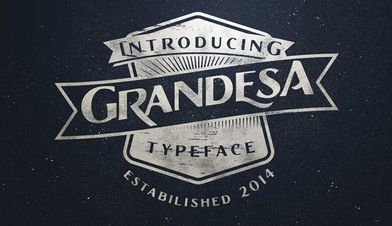 Grandesa Typeface Font