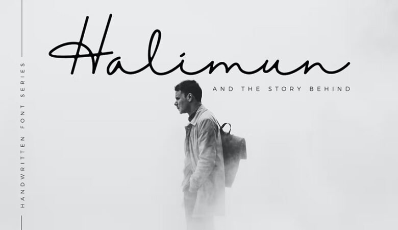 Halimun Script Font
