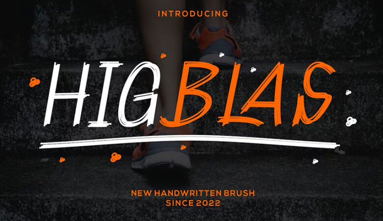 Higblas Font