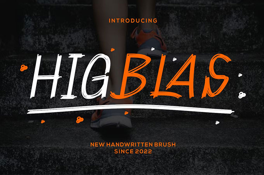 Higblas Font