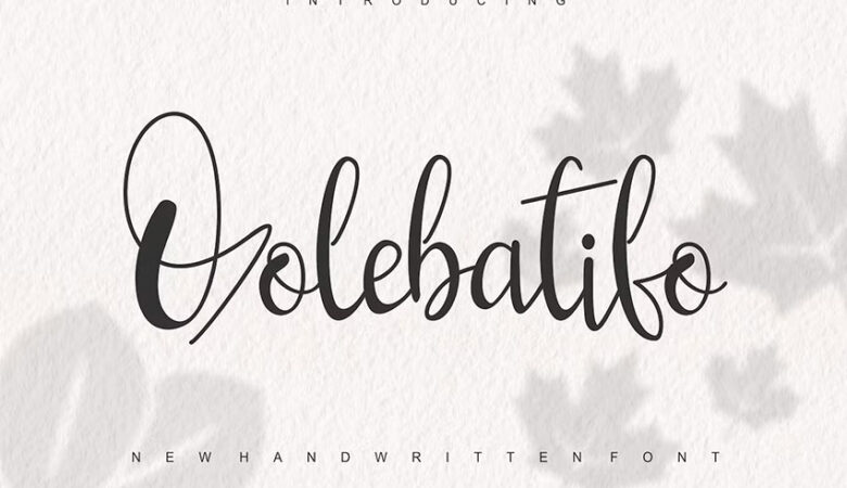 Qolebatifo Font