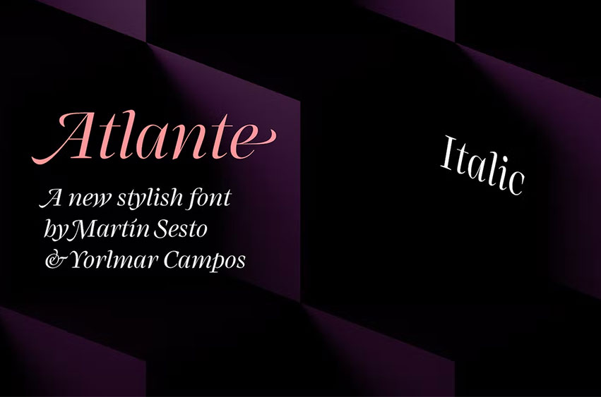 RNS Atlante Italic Font