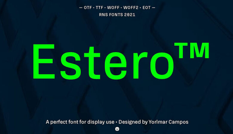 RNS Estero Font