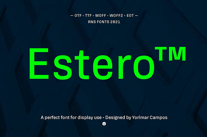 RNS Estero Font