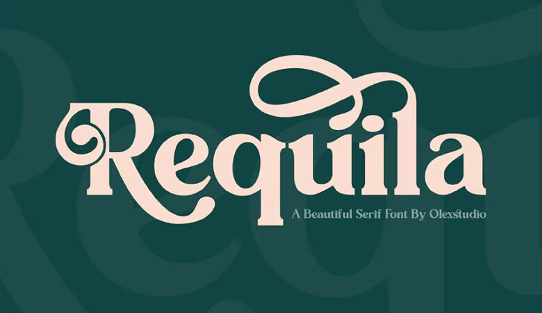 Requila Vintage Font