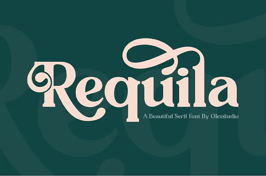Requila Vintage Font