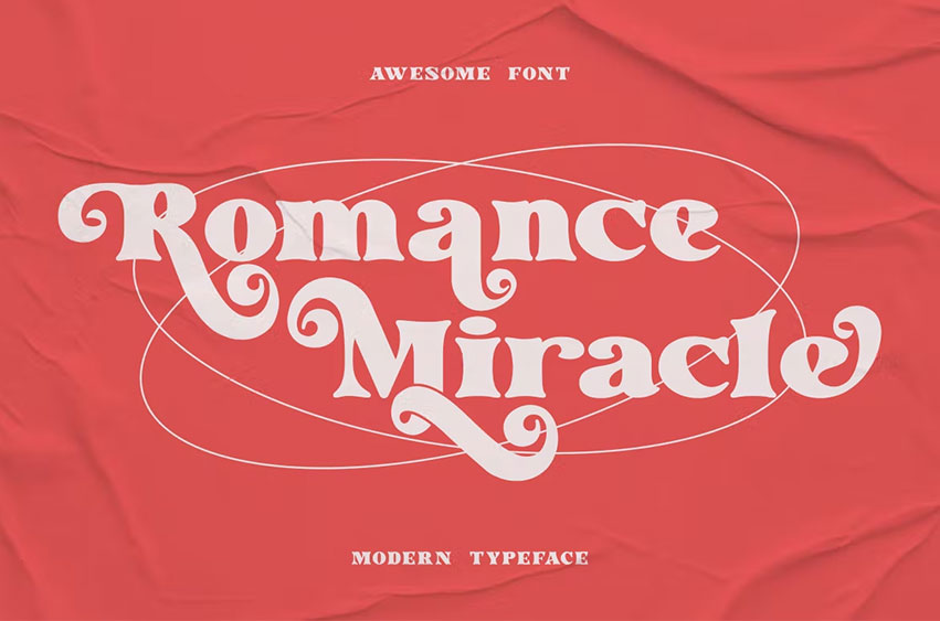 Romance Miracle Font