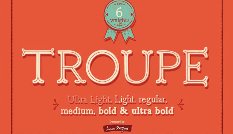 Troupe Font