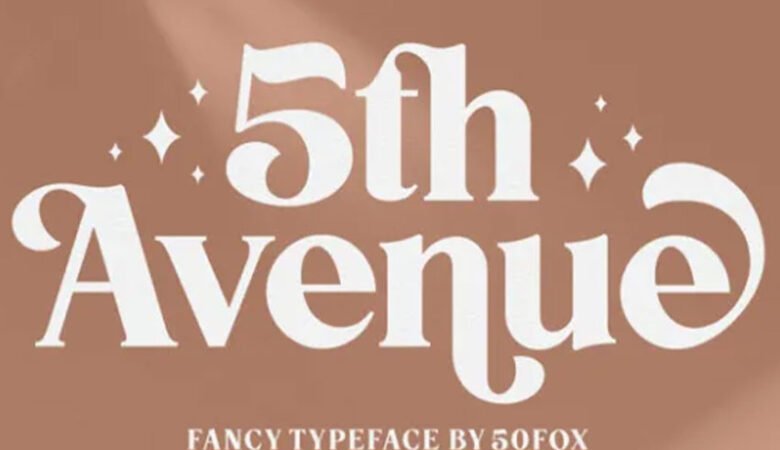 5th Avenue Font Family