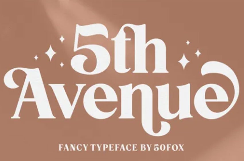 5th Avenue Font Family