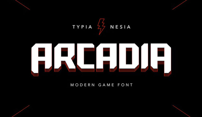 Arcadia Scifi Game Font