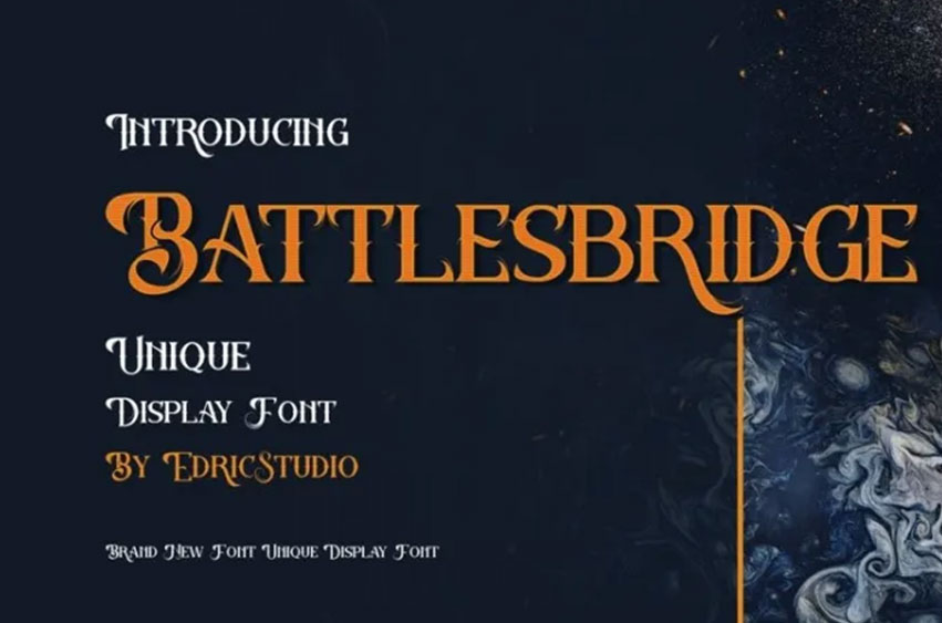 Battlesbridge Font