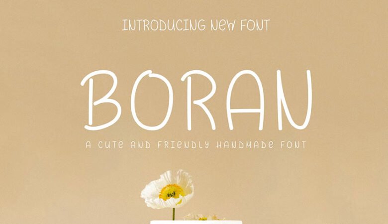Boran Handmade Font