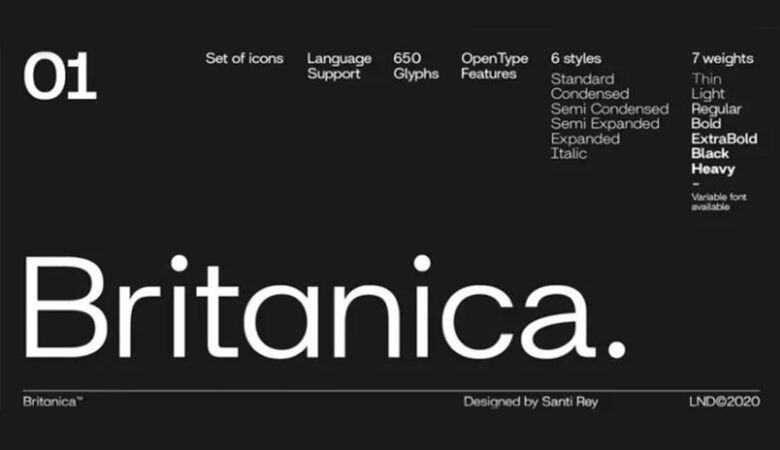 Britanica Font