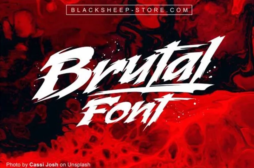 Brutal Font