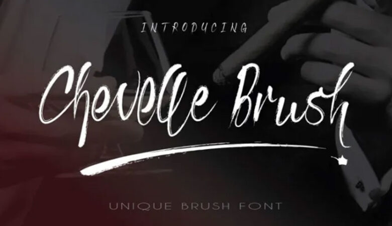 Chevelle Brush Font