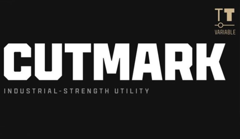 Cutmark Font