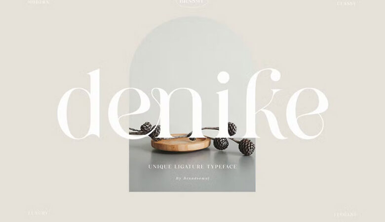 Denike Stylish Font