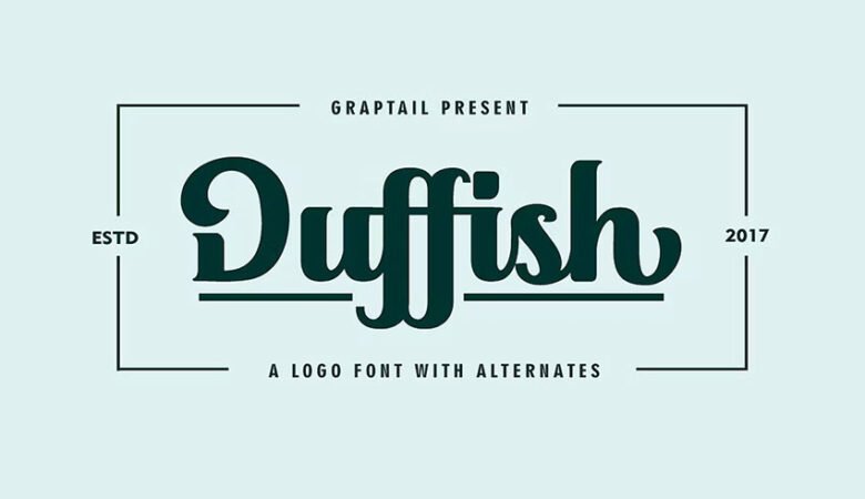 Duffish Logo Font