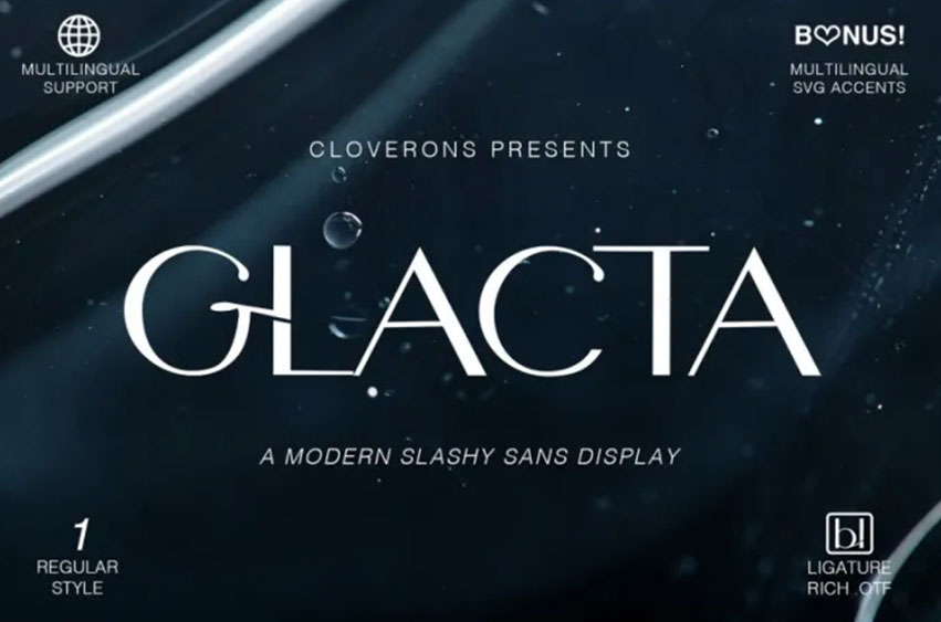 Glacta Font