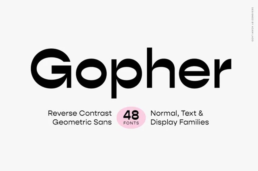 Gopher Font Family