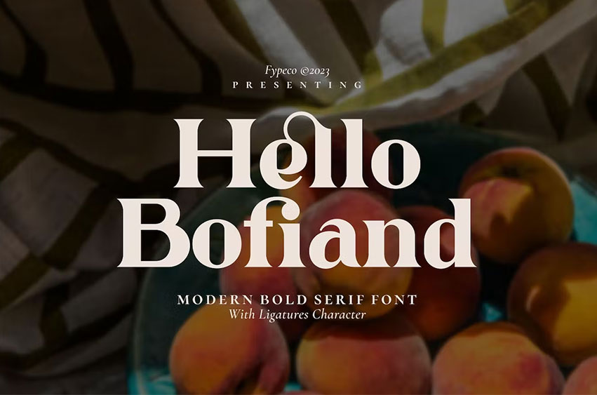 Hello Bofiand Font