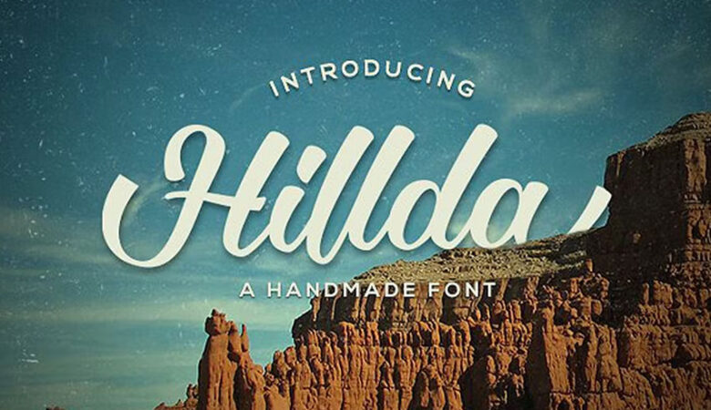 Hillda Script Font