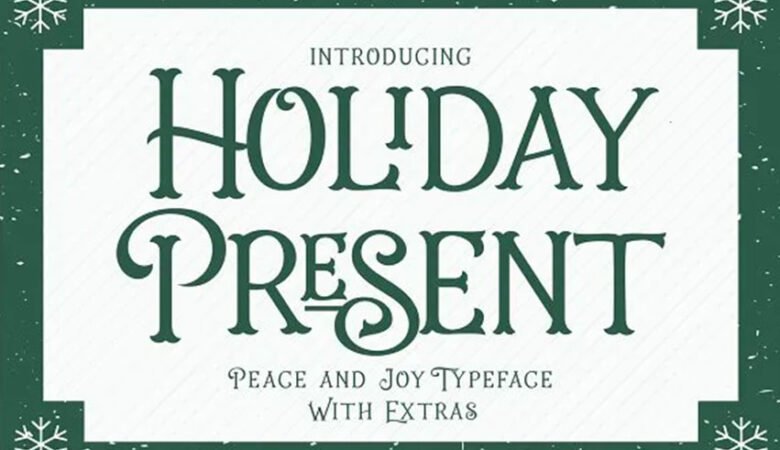 Holiday Present Font