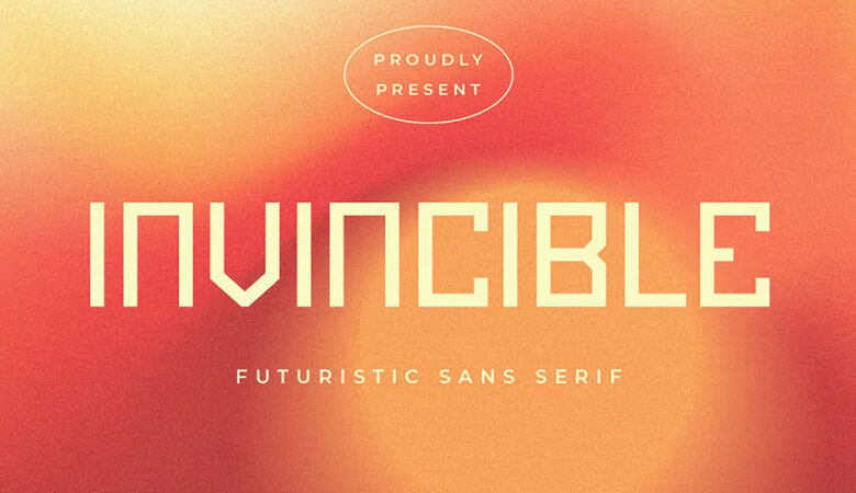 Invincible Futuristic Font