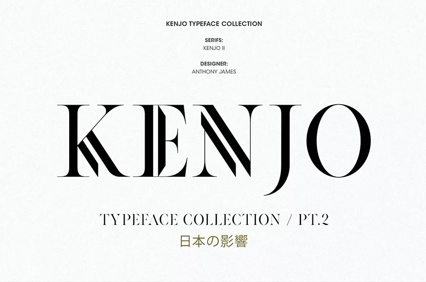 Kenjo Font PT. II