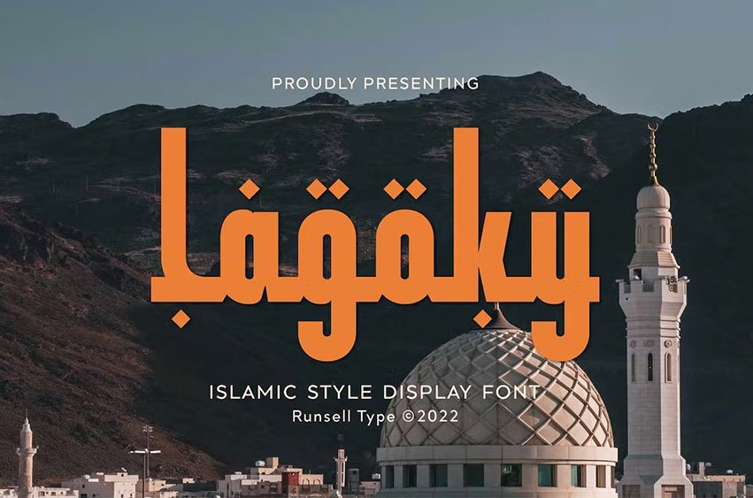 Lagoky Arabic Font