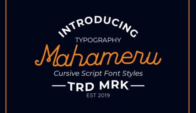 Mahameru Font