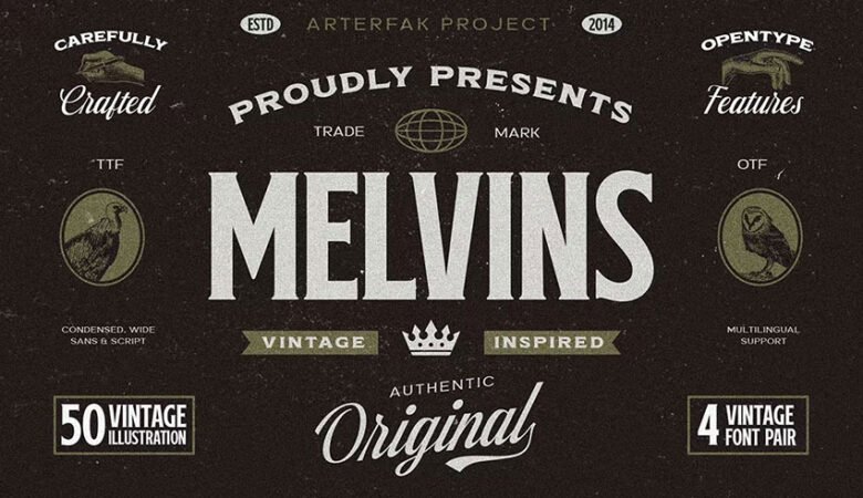 Melvins Font
