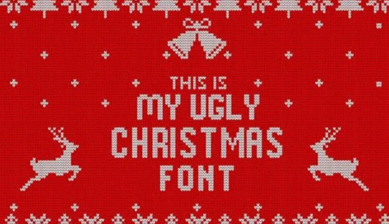 My Ugly Christmas Font