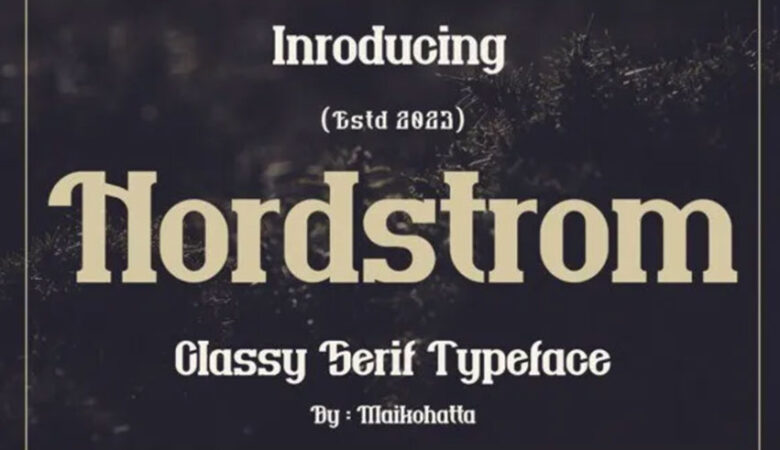 Nordstrom Font