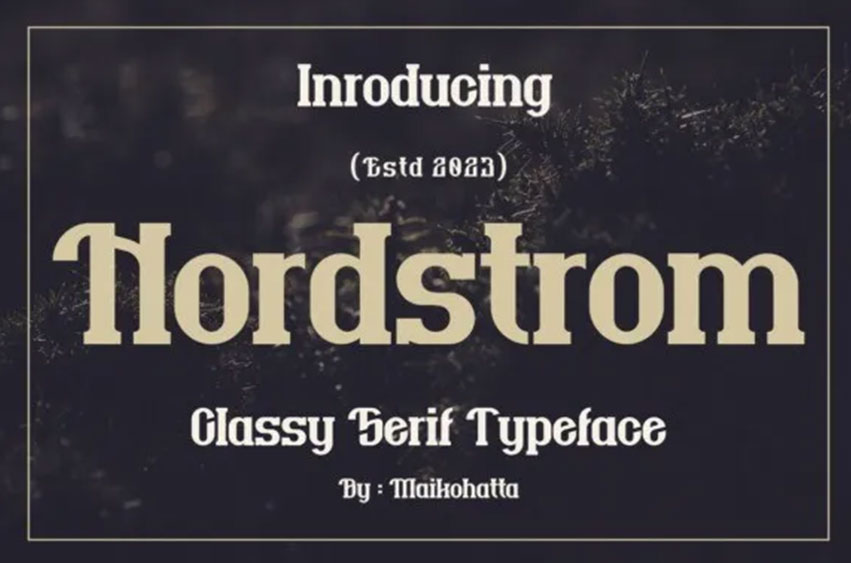 Nordstrom Font