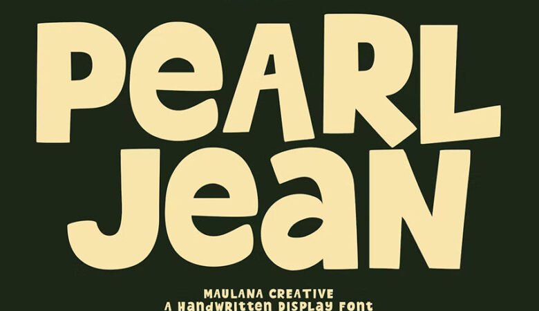 Pearl Jean Display Font