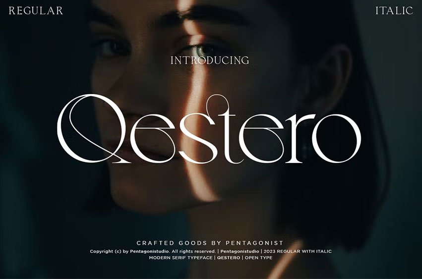 Qestero Exotic Display Font