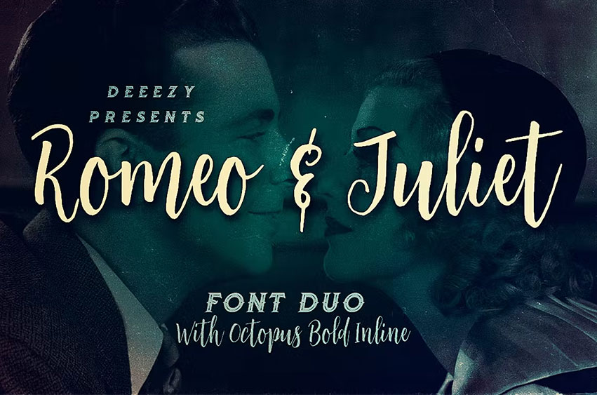 Romeo & Juliet Font Duo